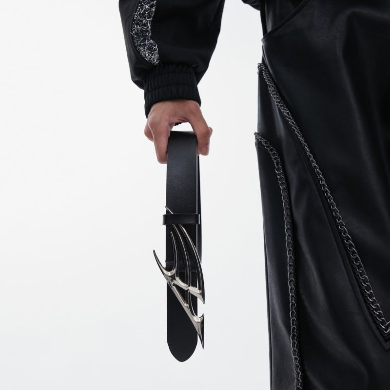 Thorn Unisex Fashion Belt – Minimalist Gender-Free Designer Waist Belt