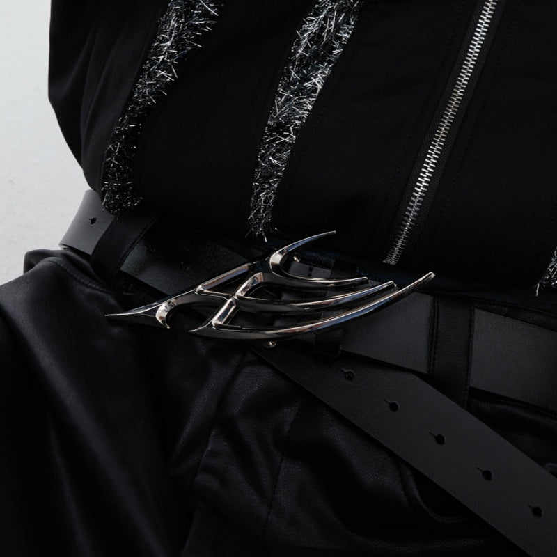 Thorn Unisex Fashion Belt – Minimalist Gender-Free Designer Waist Belt